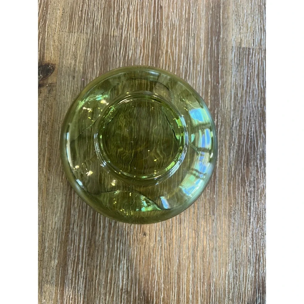 Vintage Green MCM Dish Candy/Nuts Housewares Decor Retro Trinkets